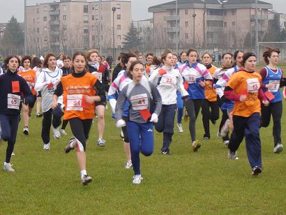 partenza gara allieve